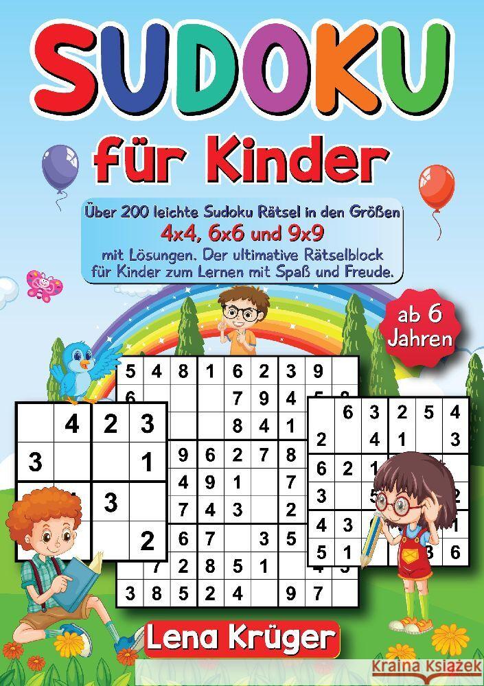 Sudoku für Kinder ab 6 Jahren Krüger, Lena 9783384101402 Nova Mente Verlag - książka