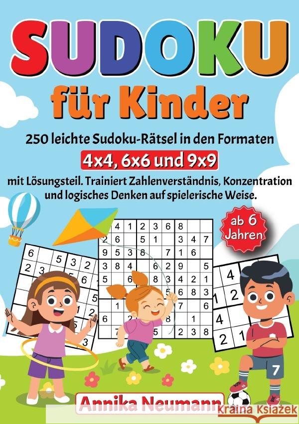 Sudoku für Kinder ab 6 Jahren Neumann, Annika 9783758460296 epubli - książka