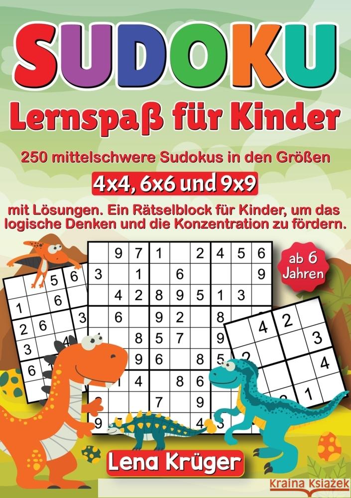 Sudoku Lernspaß für Kinder ab 6 Jahren Krüger, Lena 9783384116154 Nova Mente Verlag - książka