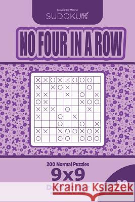 Sudoku No Four in a Row - 200 Normal Puzzles 9x9 (Volume 20) Dart Veider 9781729622971 Createspace Independent Publishing Platform - książka