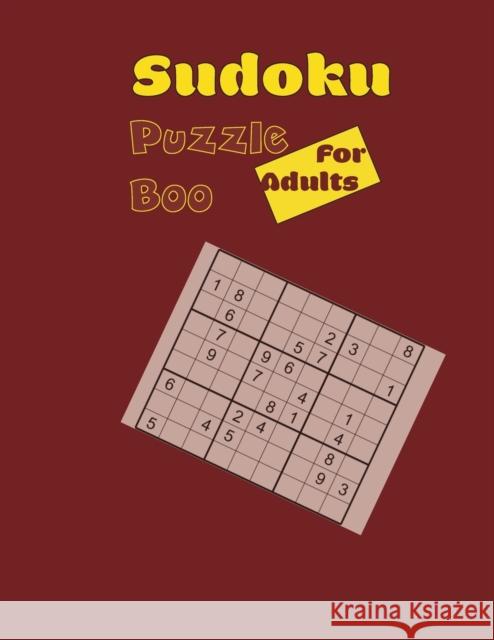 Sudoku Puzzle Boo for Adults: Sudoku Book for Adults, 101 pages with solutions, great gift, Saleh Alharbi 9798515877378 Independently Published - książka