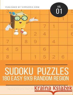 Sudoku Puzzles - 180 Easy 9x9 Random Region Vip Puzzle 9781731377746 Independently Published - książka