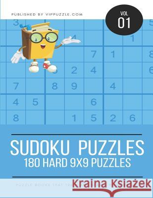 Sudoku Puzzles - 180 Hard 9x9 Puzzles Vip Puzzle 9781731522139 Independently Published - książka