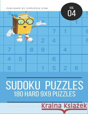 Sudoku Puzzles - 180 Hard 9x9 Puzzles Vip Puzzle 9781731523976 Independently Published - książka