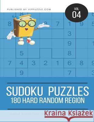 Sudoku Puzzles - 180 Hard Random Region Vip Puzzle 9781731529138 Independently Published - książka