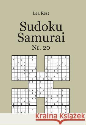 Sudoku Samurai - Nr. 20 Lea Rest 9783954971978 Udv - książka