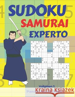 Sudoku Samurai Experto - Volumen 1: Juegos De Lógica Para Adultos Book, Panda Puzzle 9781699719121 Independently Published - książka