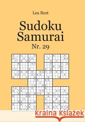 Sudoku Samurai Nr. 29 Lea Rest 9783954972807 Udv - książka