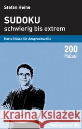 Sudoku, schwierig bis extrem. Bd.1 : Harte Nüsse für Anspruchsvolle Heine, Stefan   9783939940012 Presse Service Heine - książka