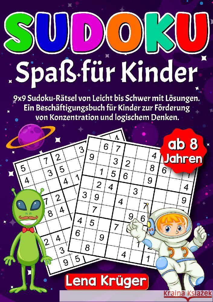Sudoku Spaß für Kinder ab 8 Jahren Krüger, Lena 9783384121158 Nova Mente Verlag - książka