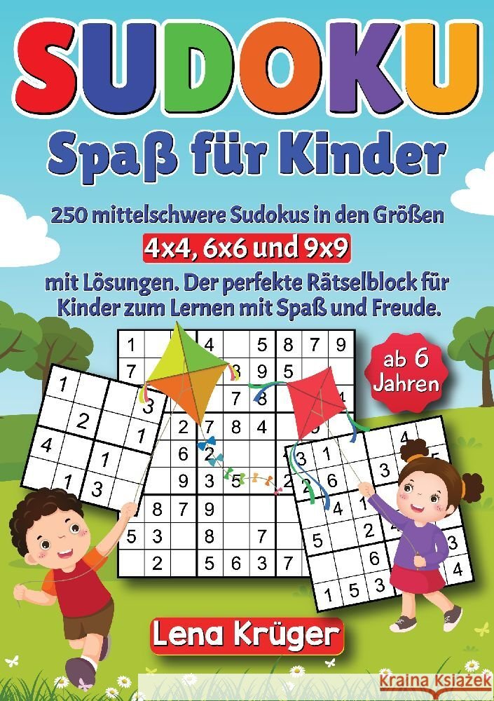 Sudoku Spaß für Kinder ab 6 Jahren Krüger, Lena 9783384116116 Nova Mente Verlag - książka
