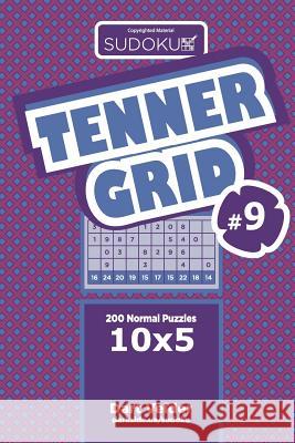 Sudoku Tenner Grid - 200 Normal Puzzles 10x5 (Volume 9) Dart Veider 9781729605448 Createspace Independent Publishing Platform - książka