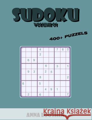 Sudoku volume 01 Looshin, Anna 9781546443445 Createspace Independent Publishing Platform - książka