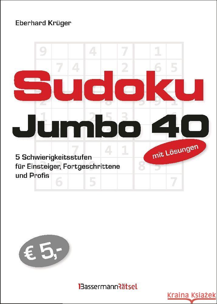 Sudokujumbo 40 Krüger, Eberhard 9783809449812 Bassermann - książka