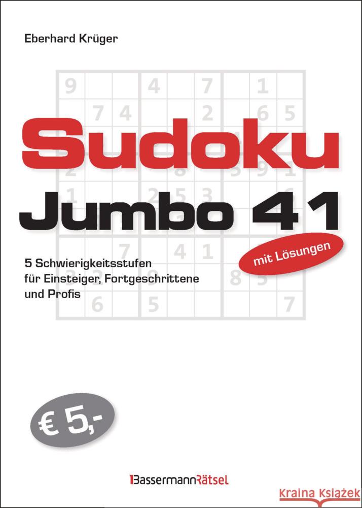 Sudokujumbo 41 Krüger, Eberhard 9783809451136 Bassermann - książka