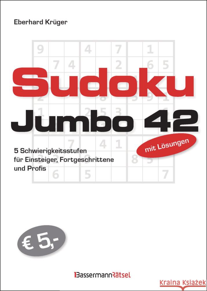 Sudokujumbo 42 Krüger, Eberhard 9783809451143 Bassermann - książka