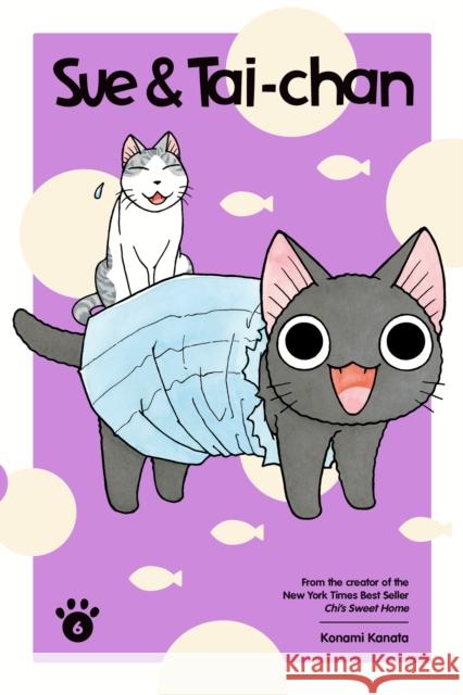 Sue & Tai-Chan 6 Kanata, Konami 9781646515950 Kodansha Comics - książka