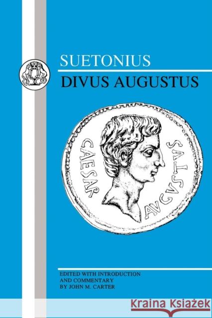 Suetonius: Divus Augustus Suetonius 9780906515556 Duckworth Publishers - książka
