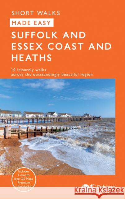 Suffolk & Essex Coast & Heaths  9780319092927 Ordnance Survey - książka