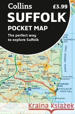 Suffolk Pocket Map: The Perfect Way to Explore Suffolk Collins Maps 9780008580018 HarperCollins Publishers - książka