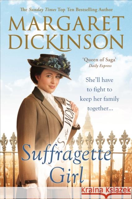 Suffragette Girl Margaret Dickinson 9781509803033 Pan Macmillan - książka
