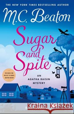 Sugar and Spite: An Agatha Raisin Mystery M. C. Beaton R. W. Green 9781250378569 Minotaur Books - książka