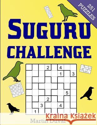 Suguru Challenge Martin Duval 9781533150486 Createspace Independent Publishing Platform - książka