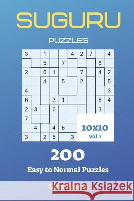Suguru Puzzles - 200 Easy to Normal Puzzles 10x10 vol.1 Liam Parker 9781070245713 Independently Published - książka