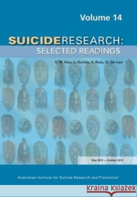 SUICIDE RESEARCH SELECTED READING VOL  9781922117663  - książka