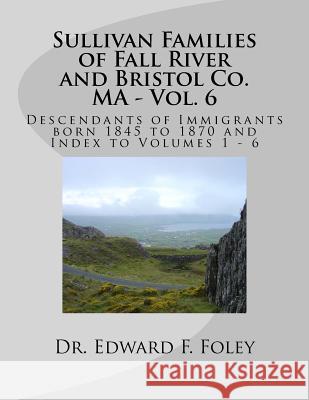 Sullivan Families of Fall River and Bristol Co. MA - Vol. 6: Descendants of Immigrants born 1845 to 1870 Foley, Edward F. 9781541359383 Createspace Independent Publishing Platform - książka