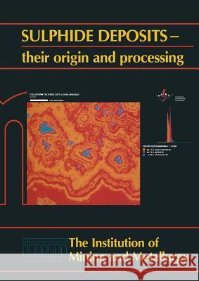 Sulphide Deposits--Their Origin and Processing Gray, P. M. J. 9789401068512 Springer - książka