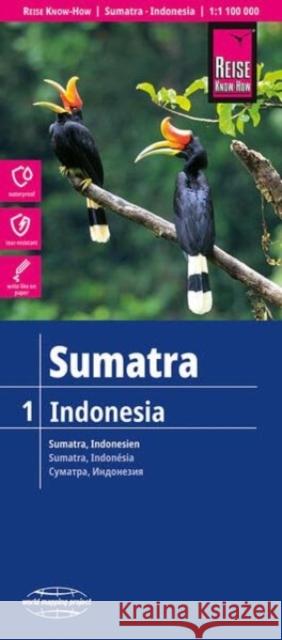 Sumatra (Indonesia 1) 1:1,100,000 scale  9783831774647 Reise Know-How Verlag Peter Rump - książka