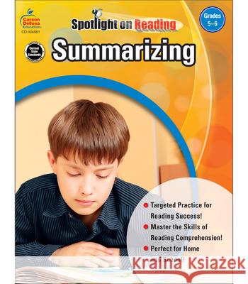 Summarizing, Grades 5 - 6 Instructional Fair 9781609964979 Frank Schaffer Publications - książka