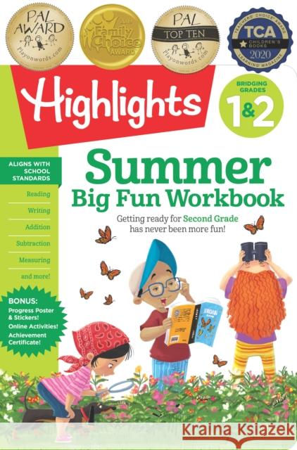 Summer Big Fun Workbook Bridging Grades 1 & 2 Highlights Learning 9781684372904 Astra Publishing House - książka