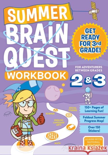 Summer Brain Quest: Between Grades 2 & 3 Persephone Walker Claire Piddock 9780761189183 Workman Publishing - książka
