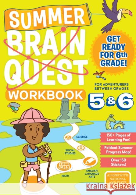Summer Brain Quest: Between Grades 5 & 6 Kim Tredick Bridget Heos Claire Piddock 9780761193289 Workman Publishing - książka