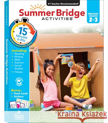 Summer Bridge Activities Grades 2 to 3 Summer Bridge Activities 9781483815824 Carson Dellosa - książka