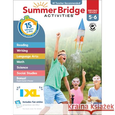 Summer Bridge Activities, Grades 5 - 6 Carson Dellosa Education 9781483872742 Summer Bridge Activities - książka