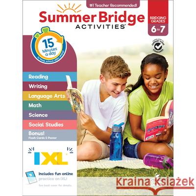 Summer Bridge Activities, Grades 6 - 7 Carson Dellosa Education 9781483872759 Summer Bridge Activities - książka