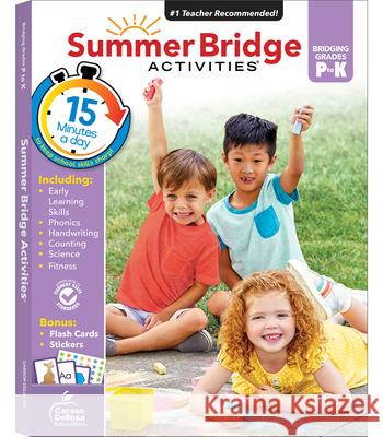 Summer Bridge Activities Grades PK to K Summer Bridge Activities 9781483815794 Carson Dellosa - książka