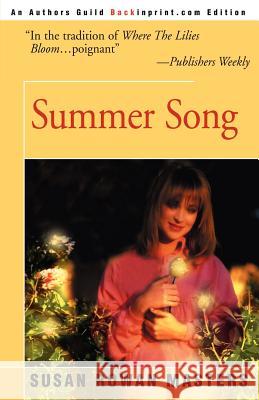 Summer Song Susan Rowan Masters 9780595144075 Backinprint.com - książka