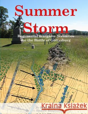 Summer Storm: Regimental Wargame Scenarios For the Battle of Gettysburg Butkovich, Brad 9780990412243 Historic Imagination LLC - książka