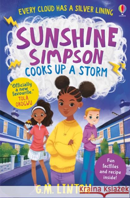 Sunshine Simpson Cooks Up a Storm G.M. Linton 9781801313353 Usborne Publishing Ltd - książka