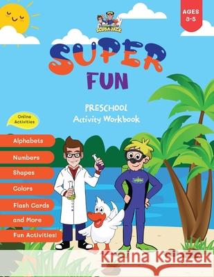 Super Fun Preschool Activity Workbook 3-5 Beth Costanzo 9781087962399 IngramSpark - książka