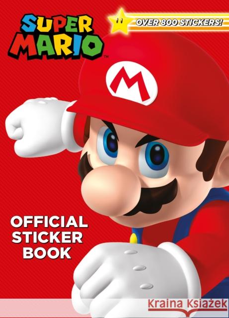 Super Mario Official Sticker Book Nintendo 9780008639921 HarperCollins Publishers - książka