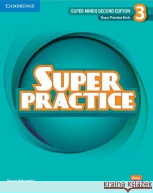 Super Minds Level 3 Super Practice Book British English Garan Holcombe   9781108821926 Cambridge University Press - książka