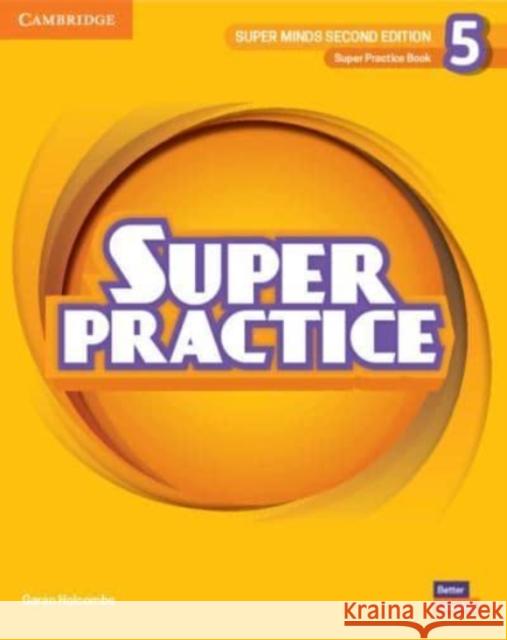 Super Minds Level 5 Super Practice Book British English Garan Holcombe   9781108821940 Cambridge University Press - książka