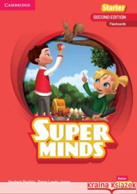 Super Minds Starter Flashcards British English Herbert Puchta Peter Lewis-Jones  9781108828628 Cambridge University Press - książka