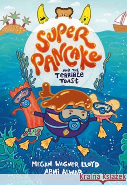 Super Pancake and the Terrible Toast: (A Graphic Novel) Abhi Alwar 9780593899922 Alfred A. Knopf Books for Young Readers - książka