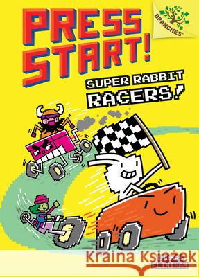 Super Rabbit Racers!: A Branches Book (Press Start! #3): A Branches Book Volume 3 Flintham, Thomas 9781338034790 Branches - książka